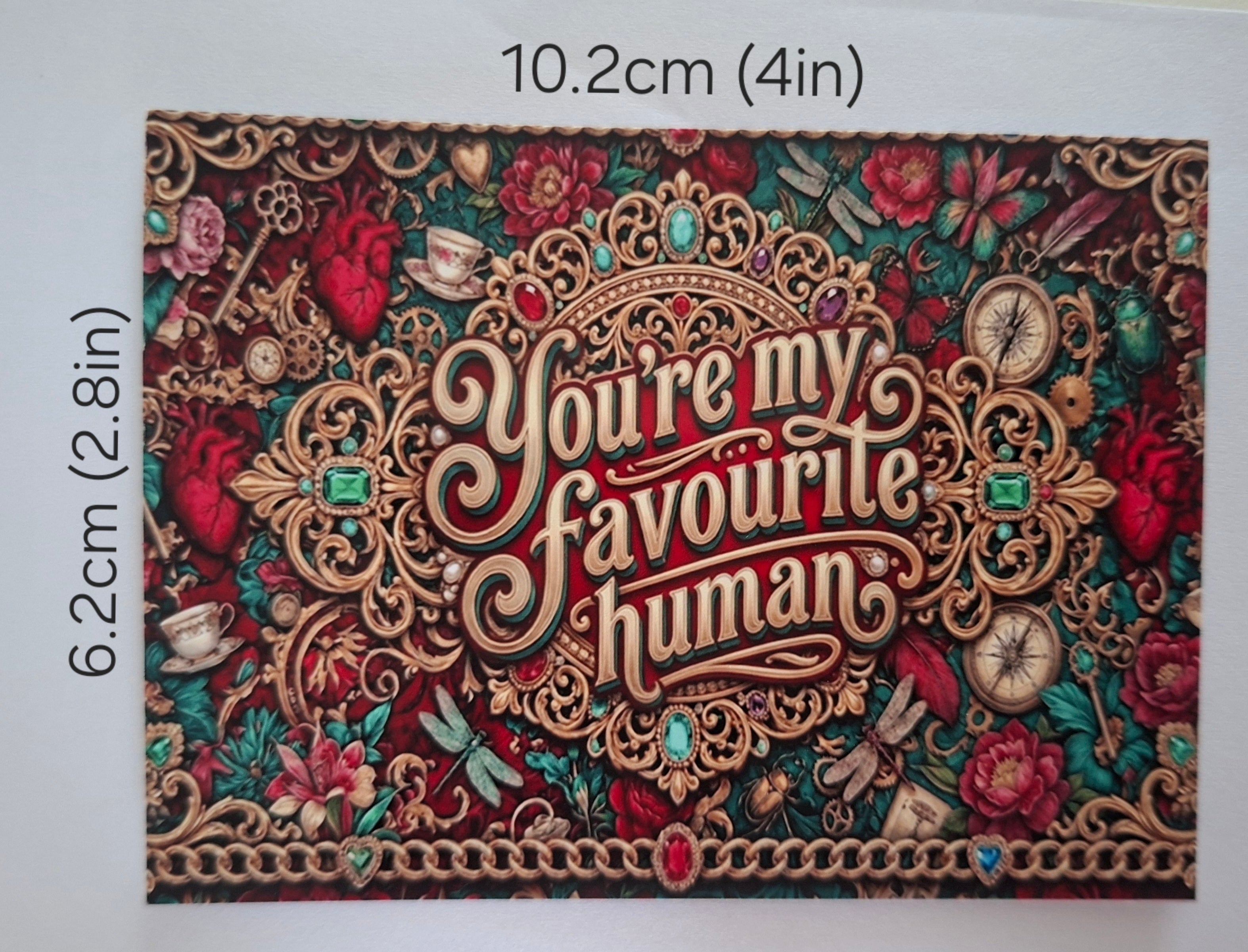 A (very) small gift card