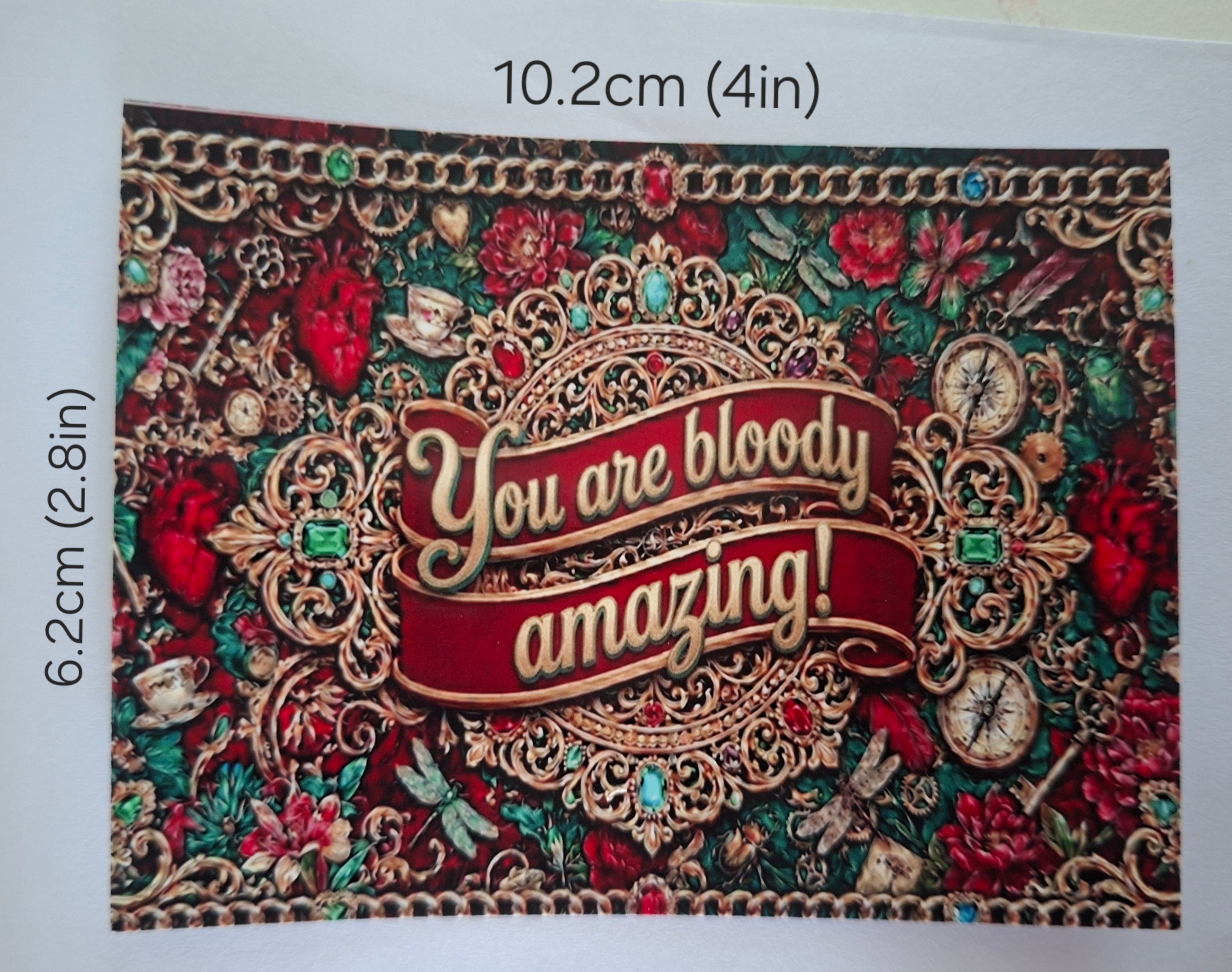 A (very) small gift card
