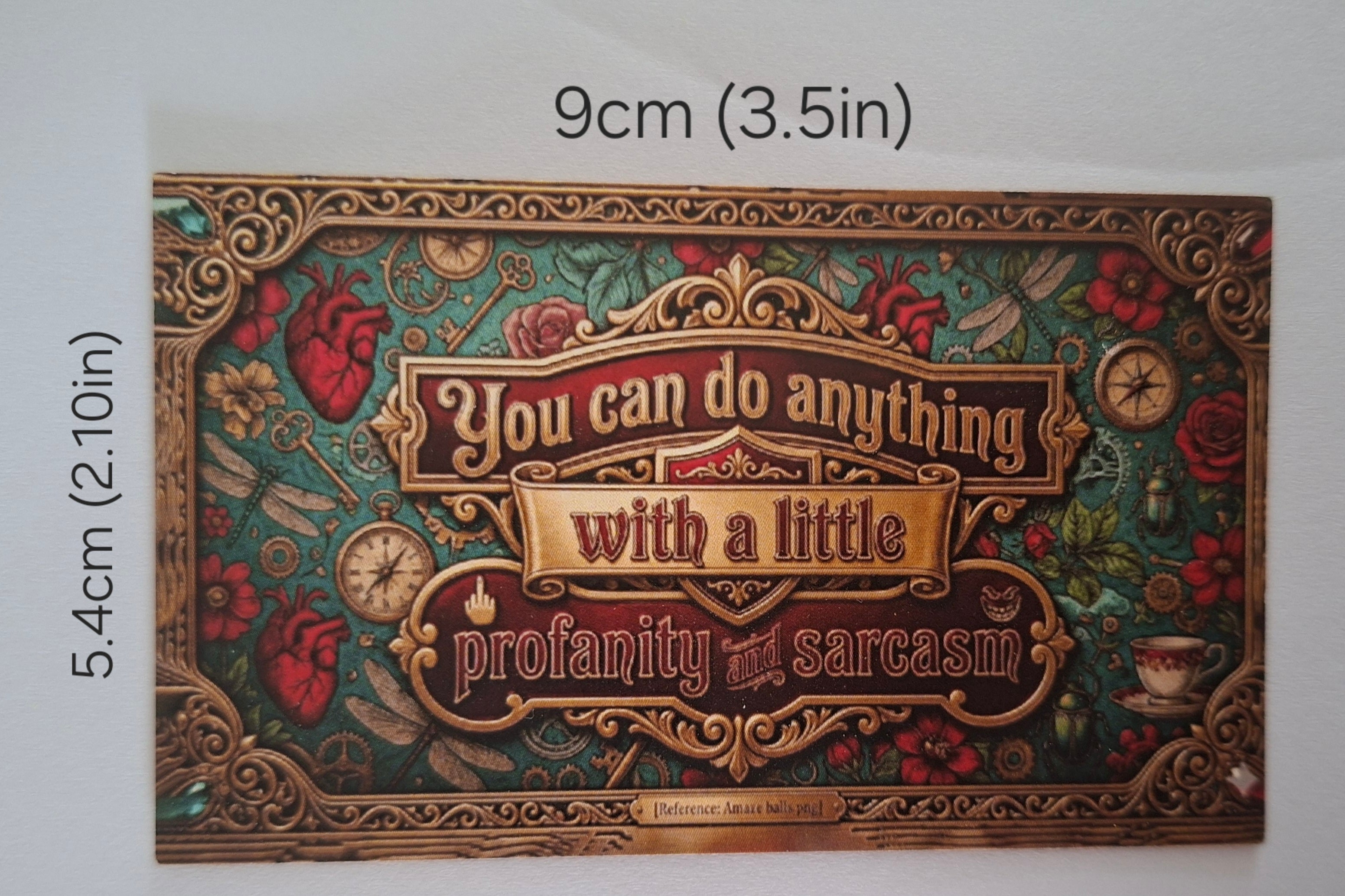 A (very) small gift card