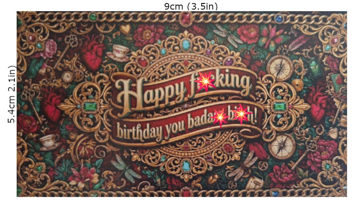 A (very) small gift card