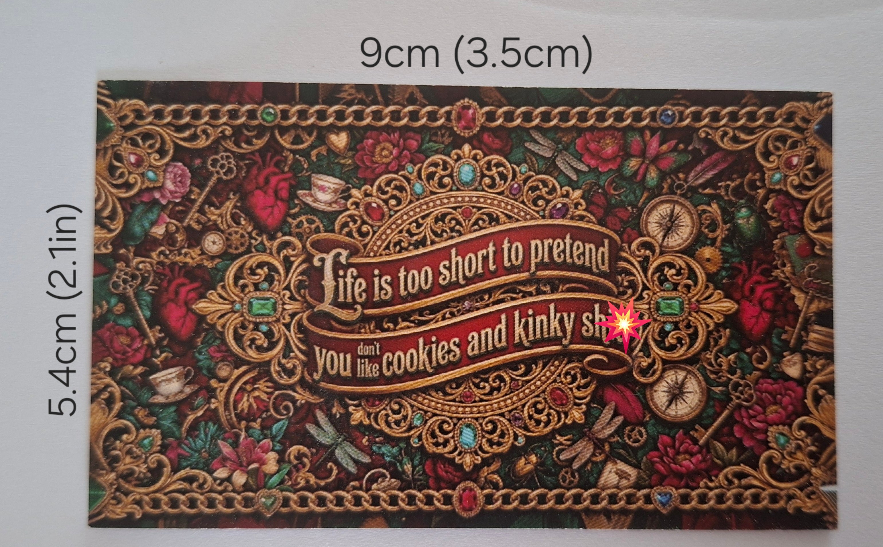 A (very) small gift card