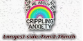 Ask me about my crippling anxiety - sticker