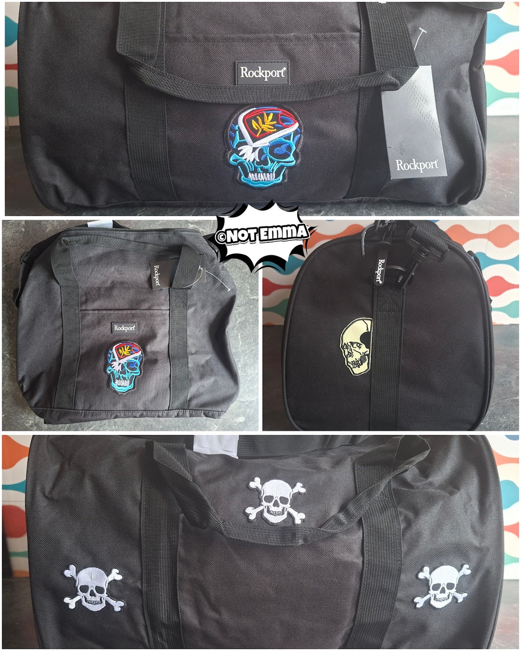 The "Cursed Cargo" medium duffle bag