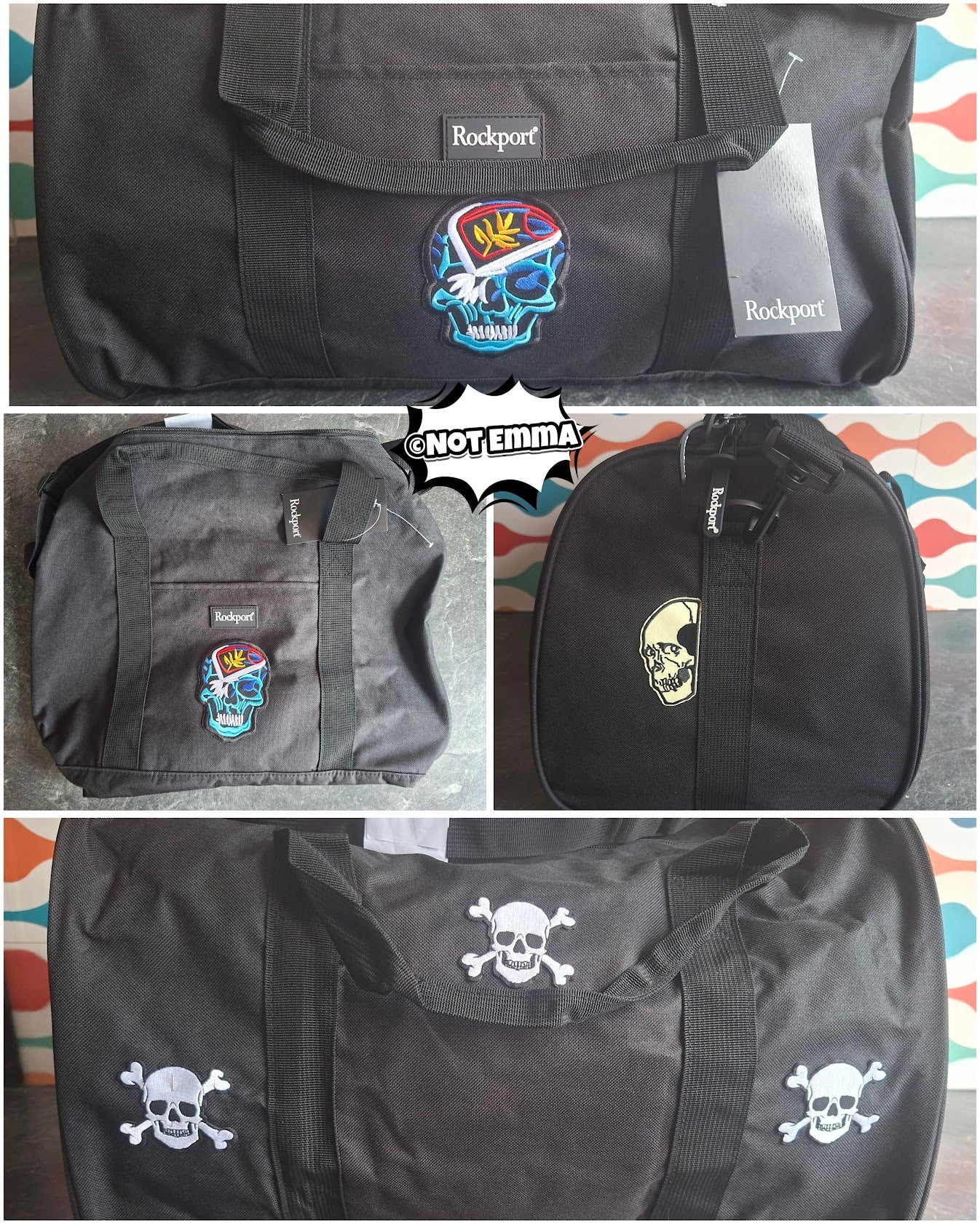 The "Cursed Cargo" medium duffle bag