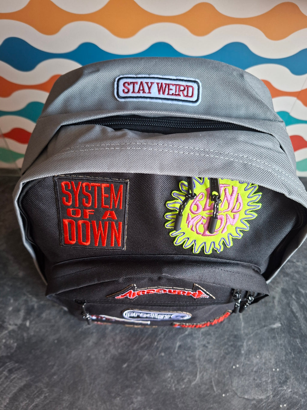 The 'Headbanger’s Mixtape' backpack