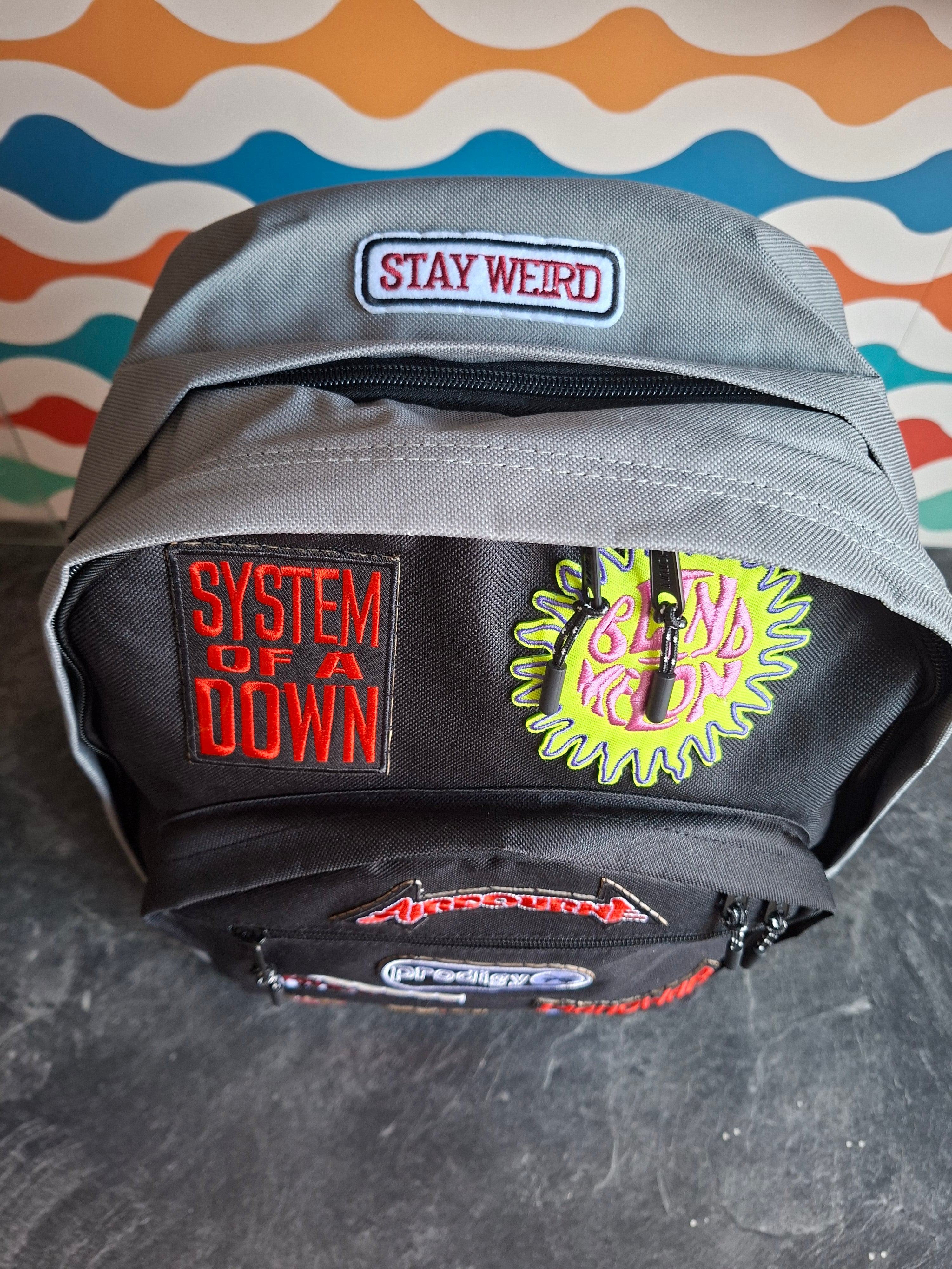 The 'Headbanger’s Mixtape' backpack