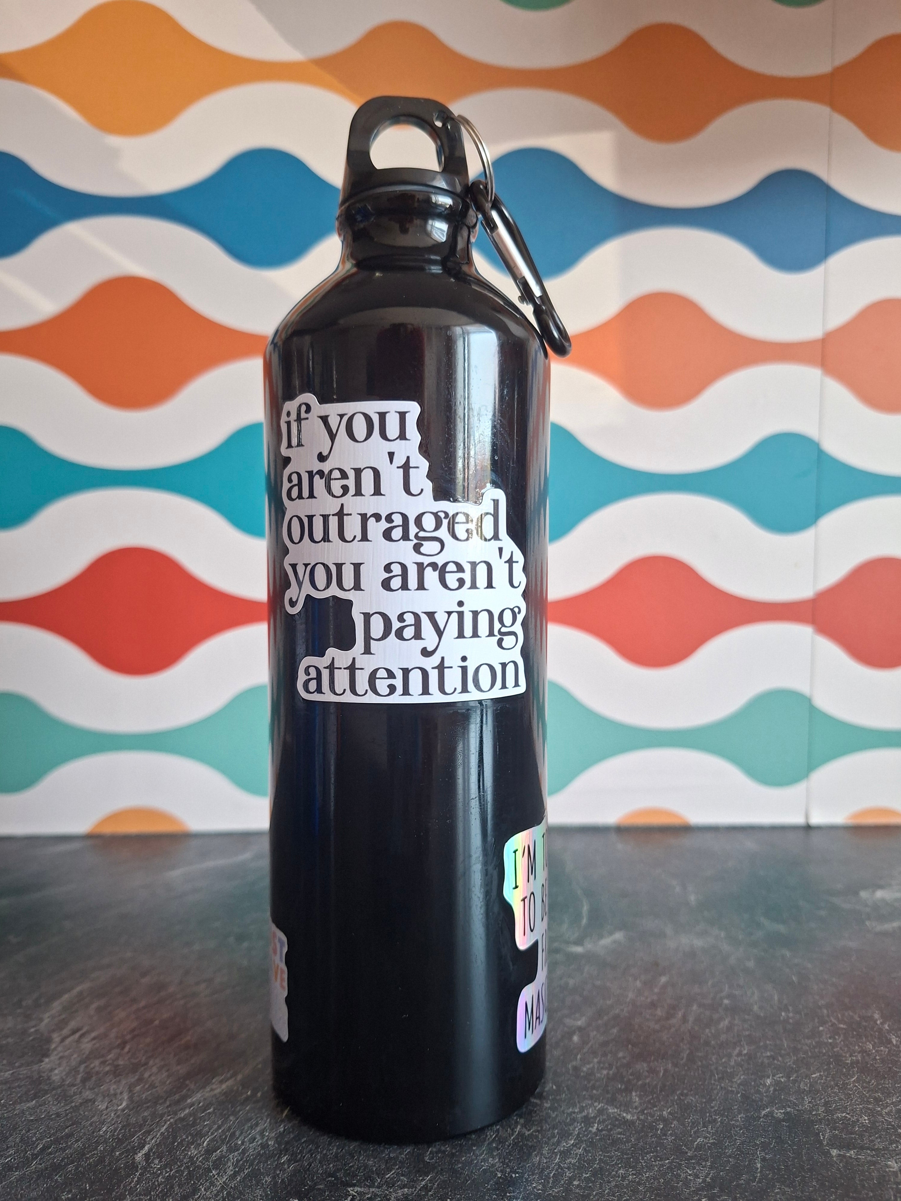 The "Same Shit, Different Century" water bottle 800ml