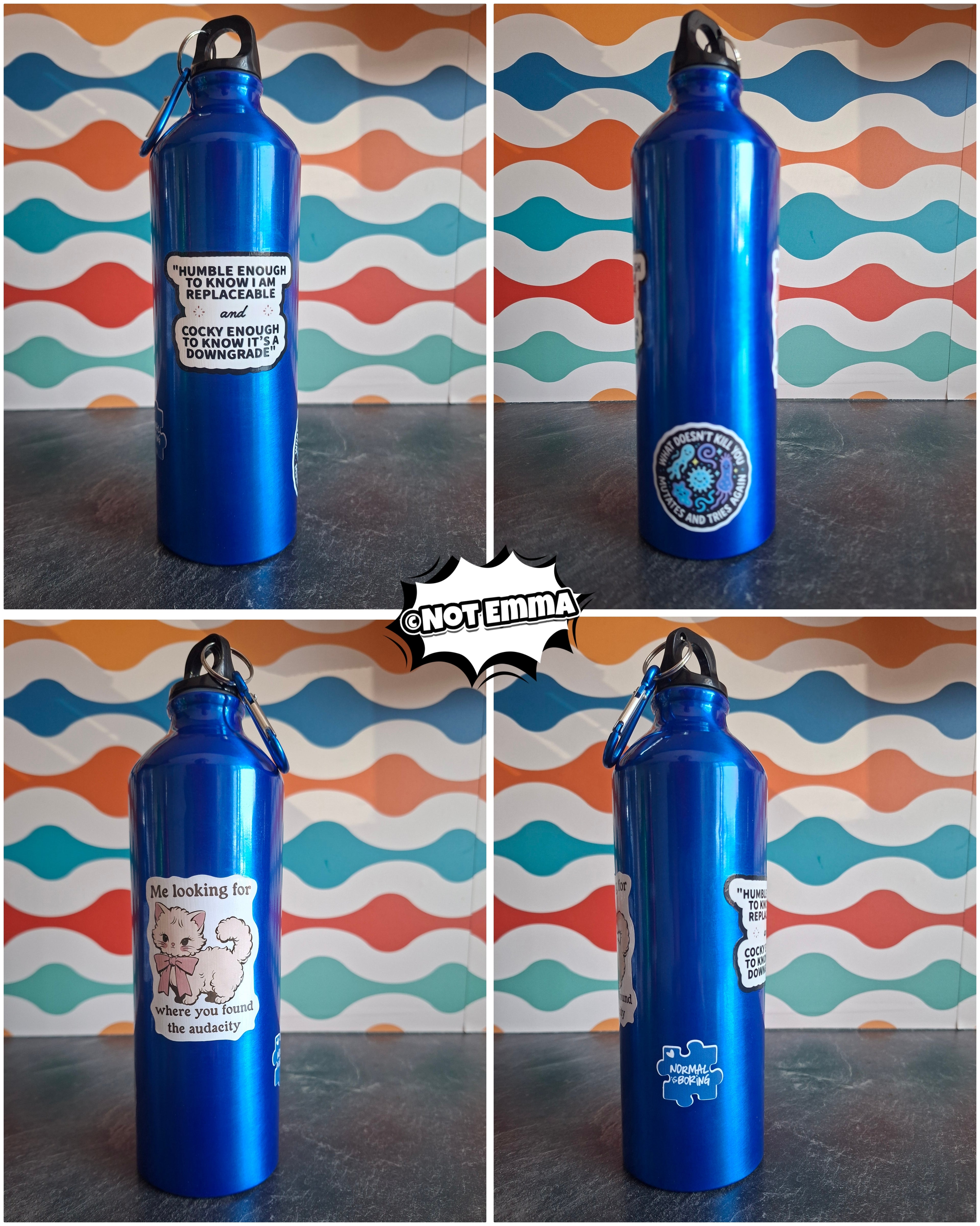 The "Elite Downgrade" water bottle 800ml