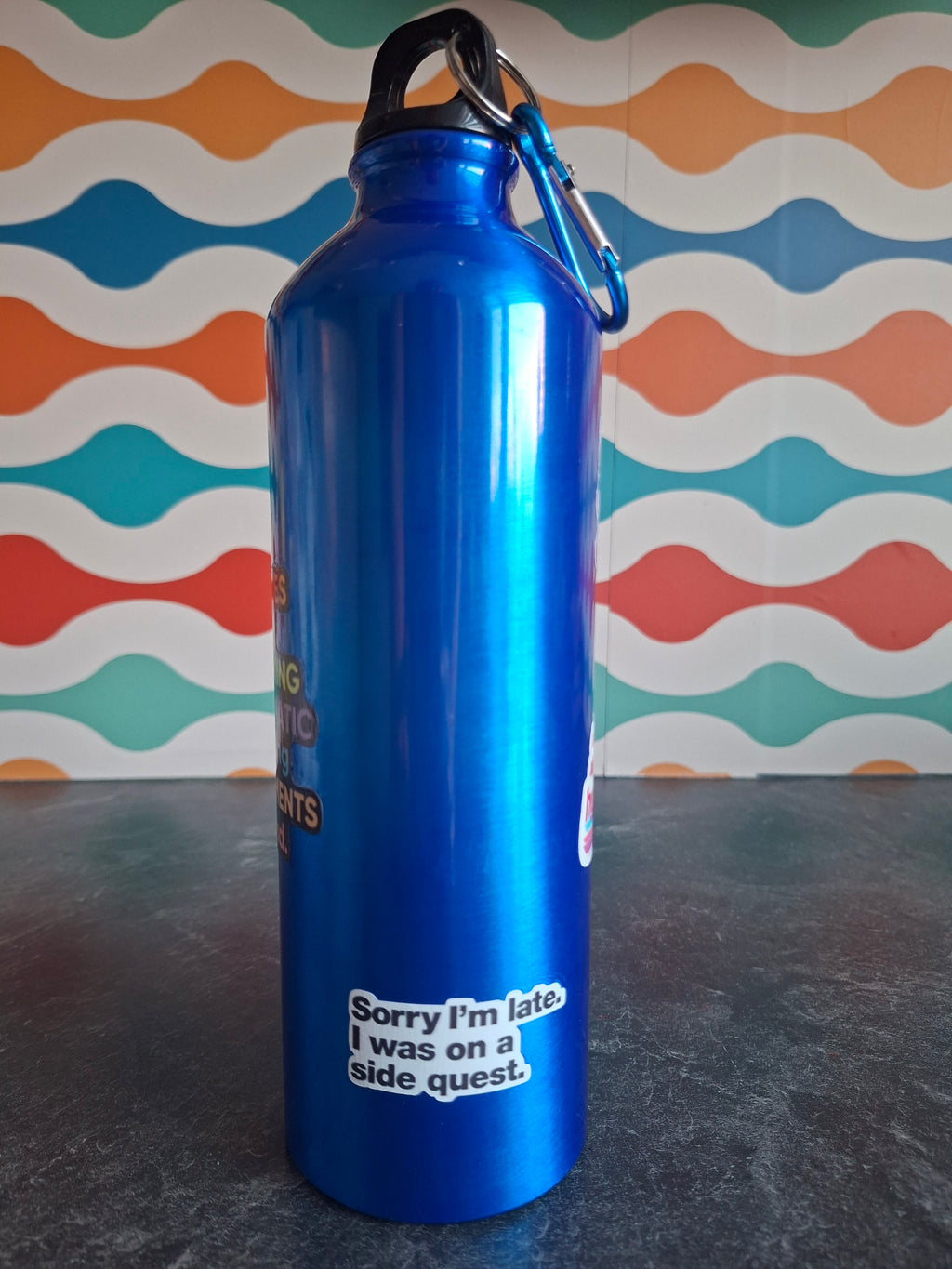 The 'ADHD & Neurodiverse Emotional Support' water bottle 800ml