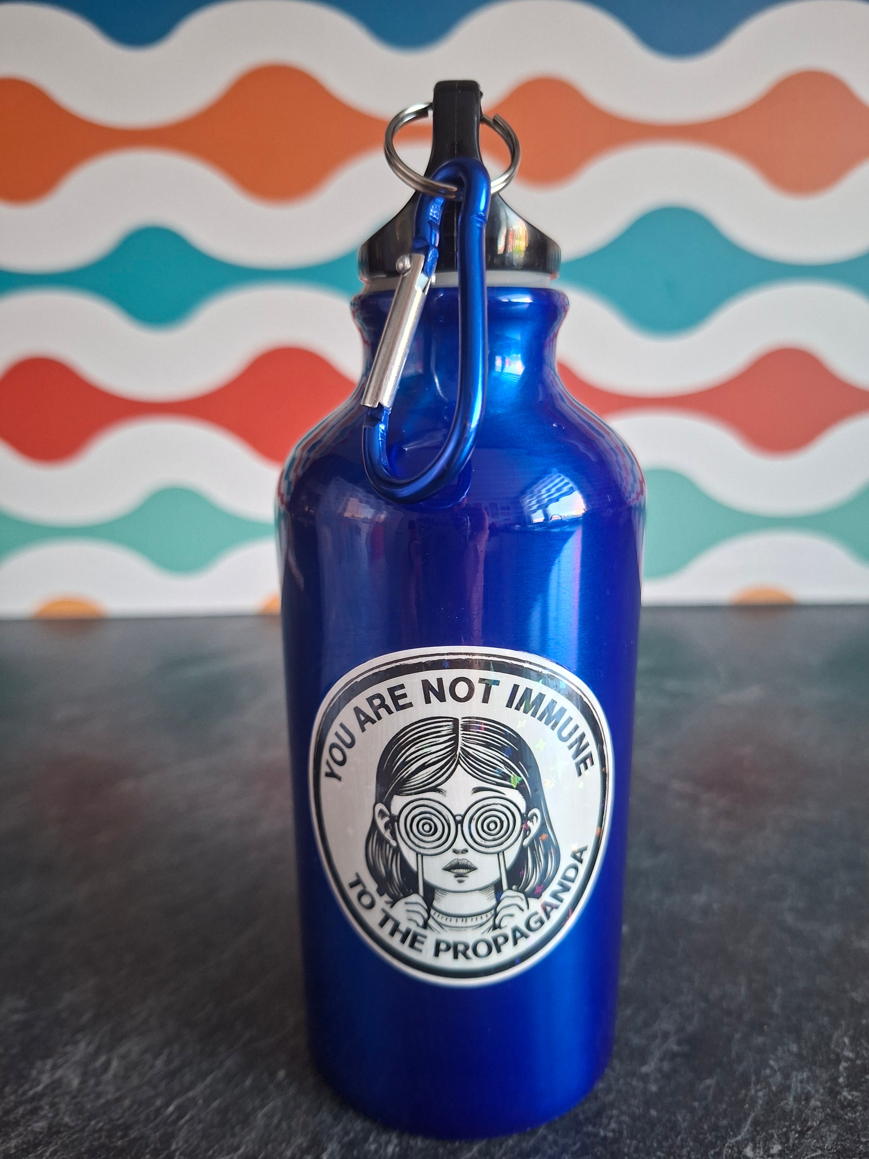 The "Protest Politics" water bottle 400ml