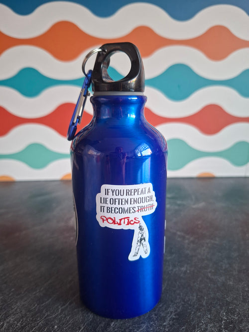 The "Protest Politics" water bottle 400ml