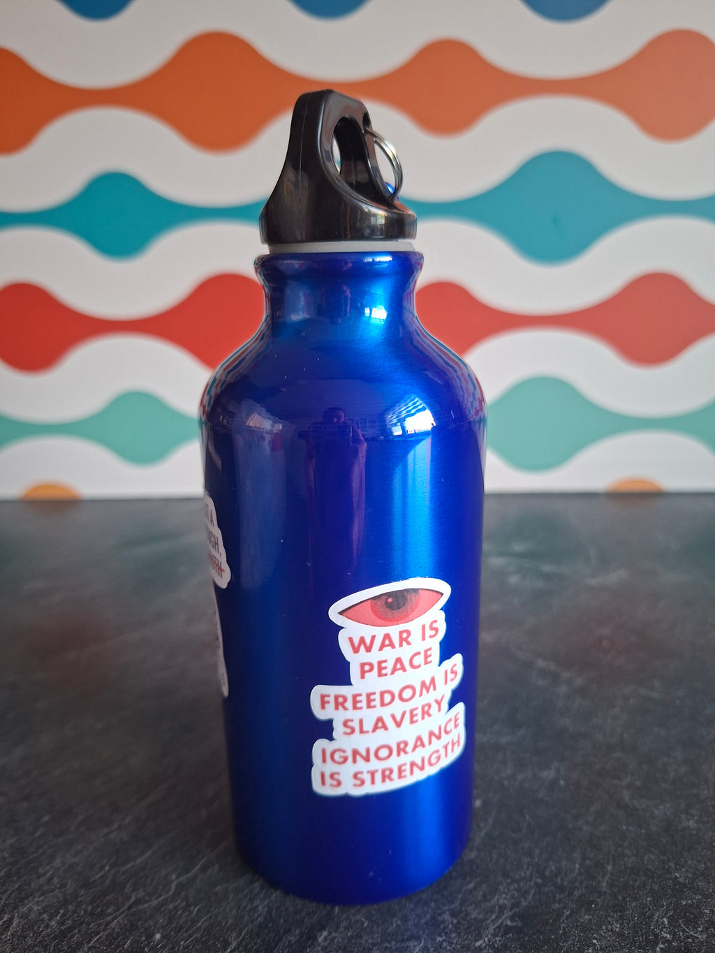 The "Protest Politics" water bottle 400ml