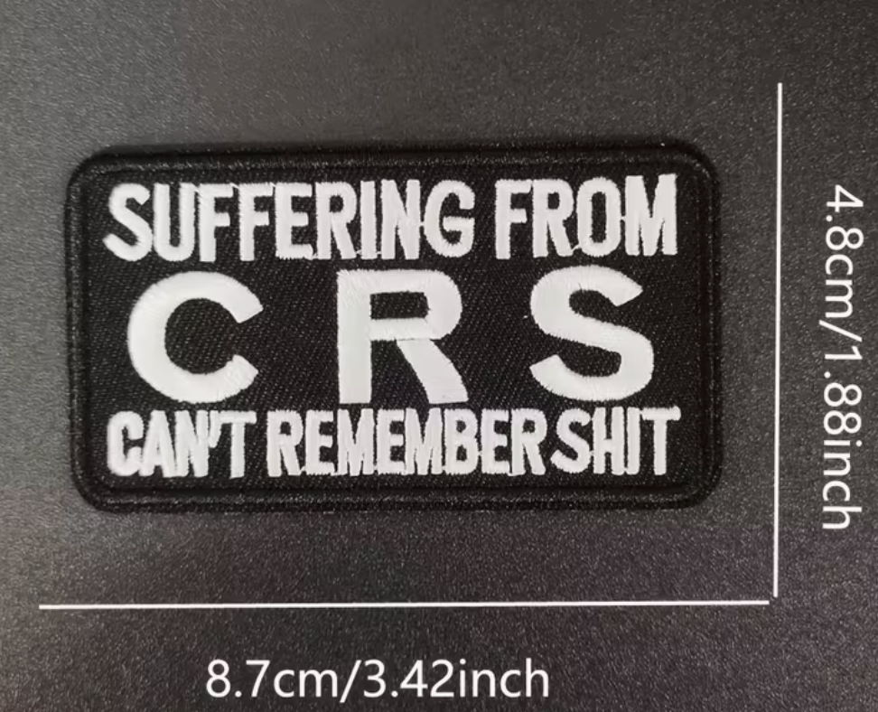 Can't remember shit patch
