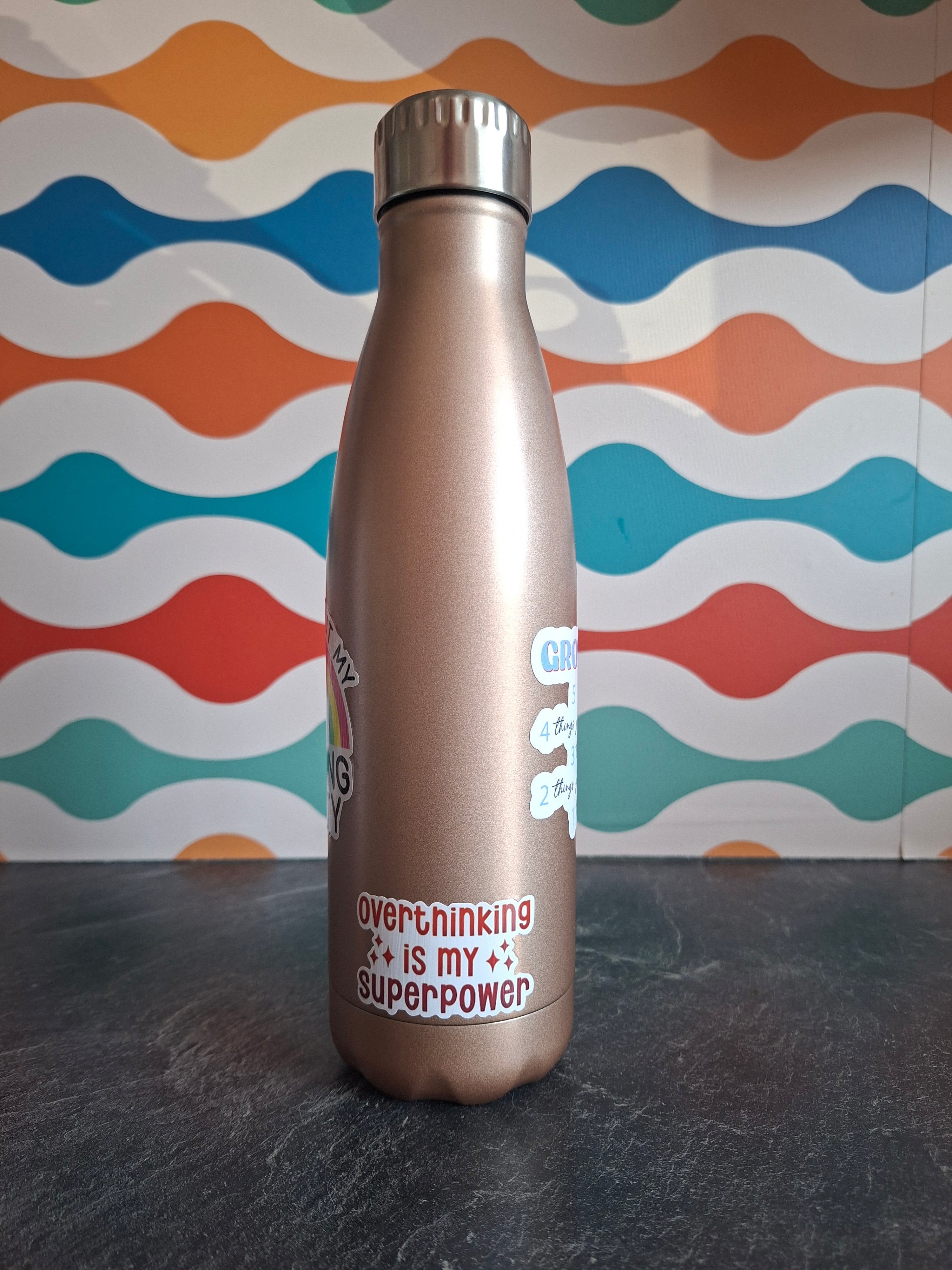The "Anxiety & Grounding" water bottle 500ml