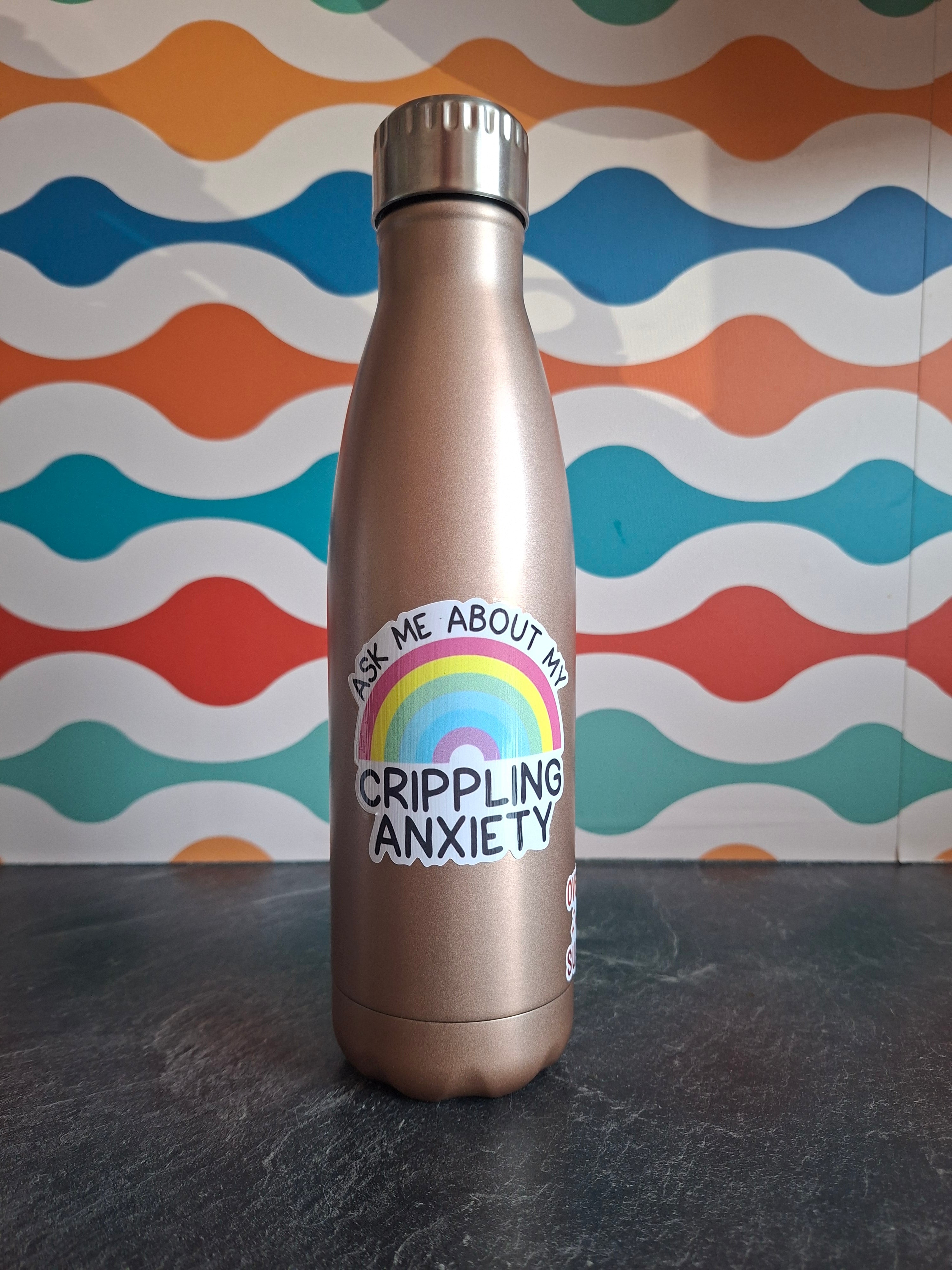 The "Anxiety & Grounding" water bottle 500ml