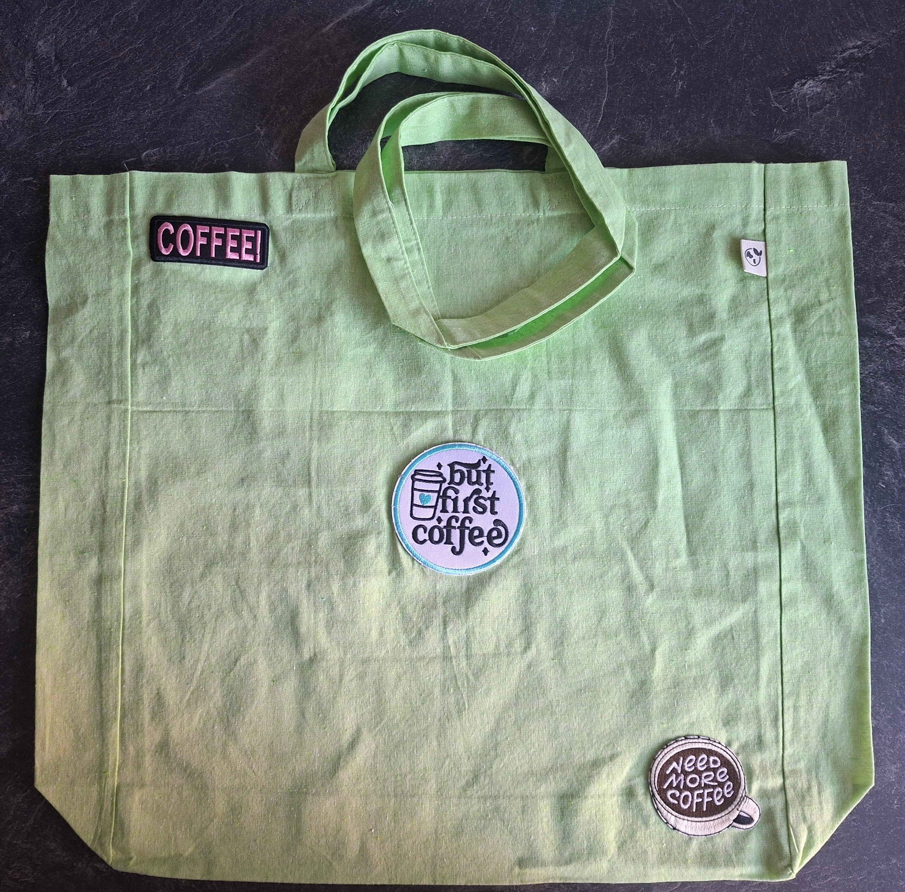 The 'coffee addict' tote