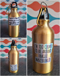 The 'Loud & Proud Feminist' water bottle  400ml