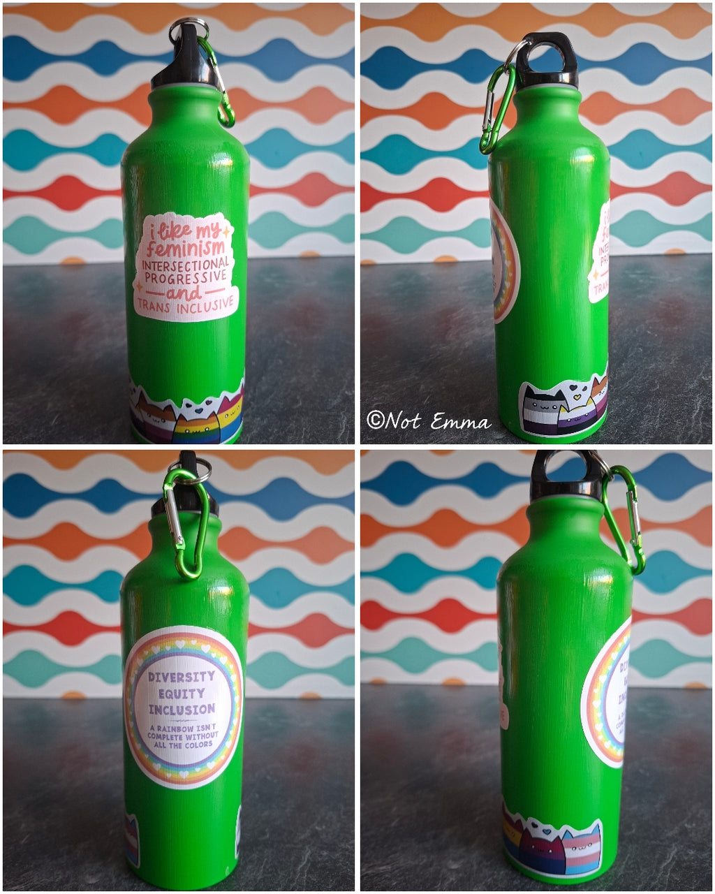 The 'Feminist & Queer' water bottle 540ml