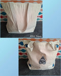 The "Not Today, Bad Energy" canvas tote