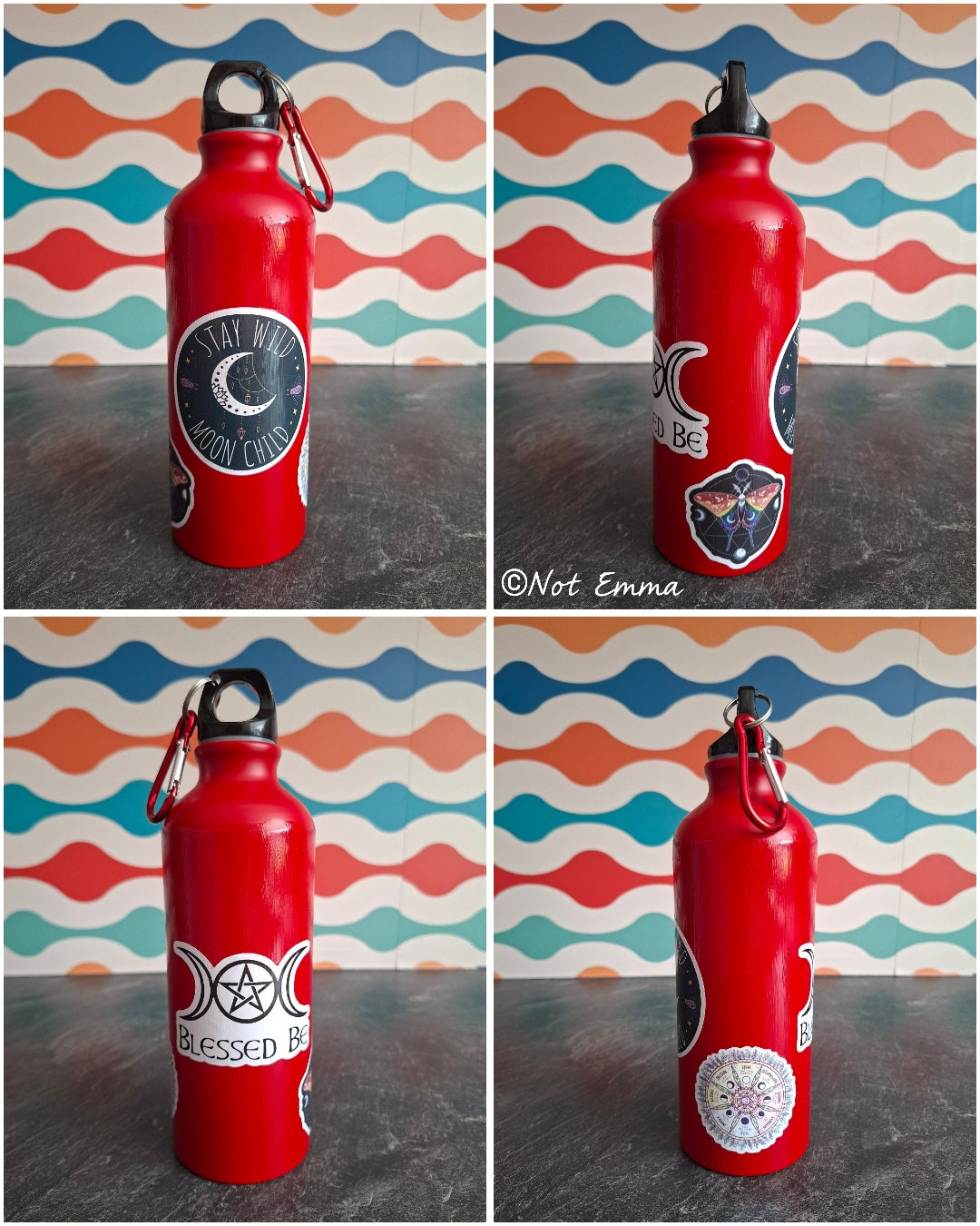 The 'Stay Wild Moon Child' water bottle 540ml