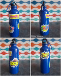 The "Hydrate Like A Superhero" water bottle 540ml