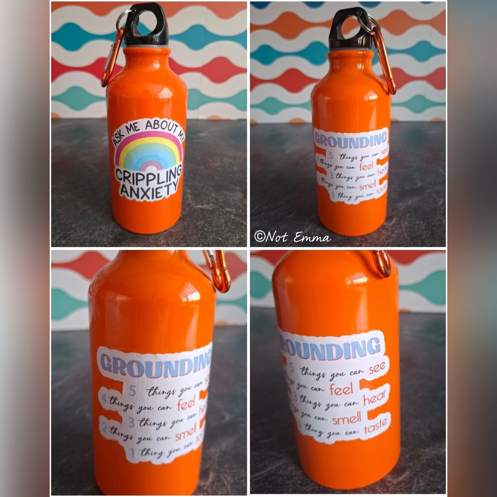 The 'ANXIETY' water bottle 400ml