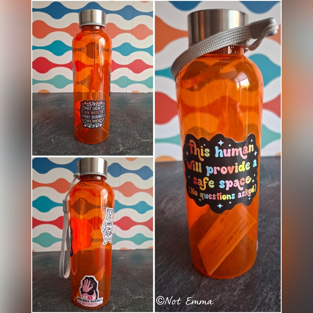 The 'Proud Strong Female ' water bottle 600 ml