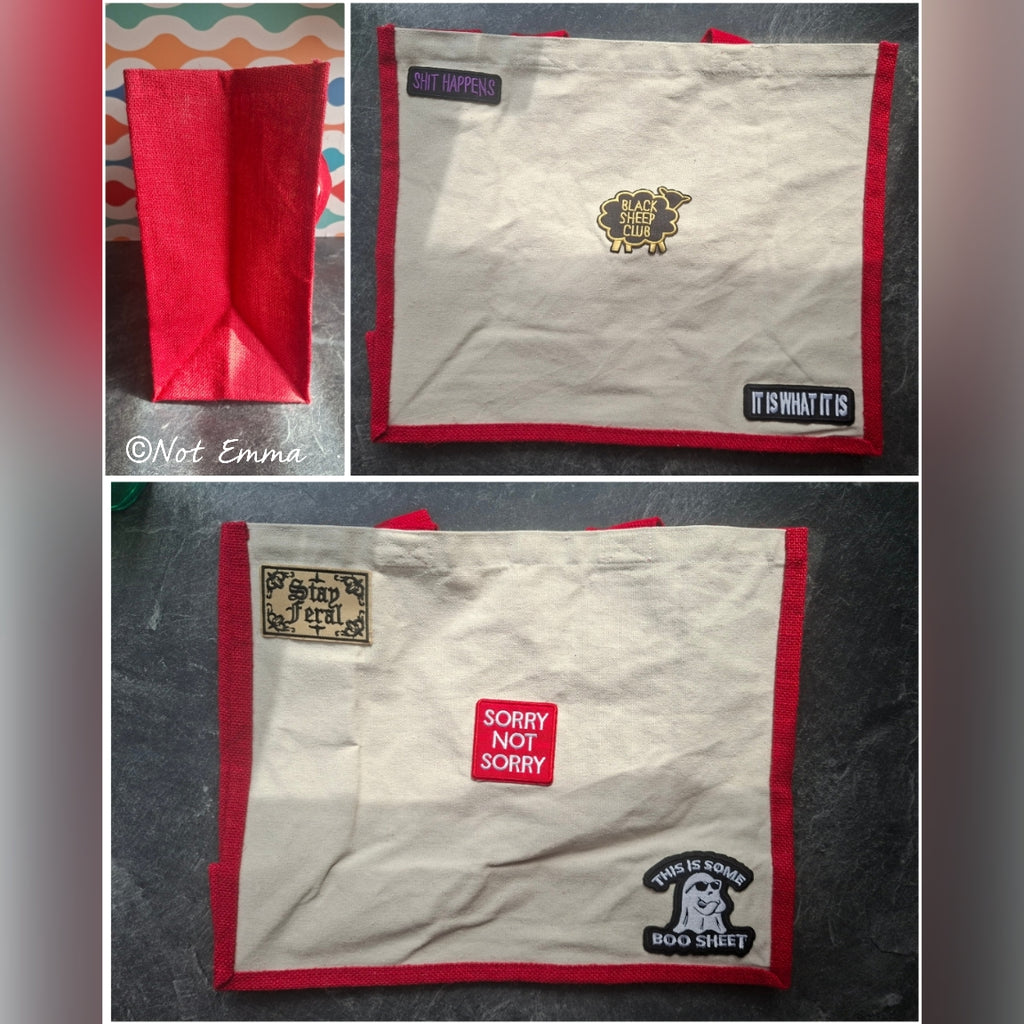 The 'No-Regrets' jute tote