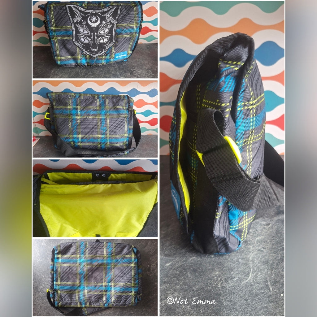 The 'Astral Kitty' messenger bag