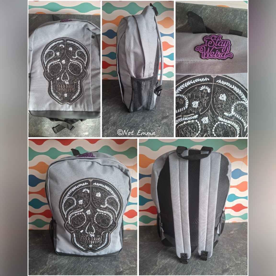 The 'Giving You Heavy Skull-er-gy' Backpack