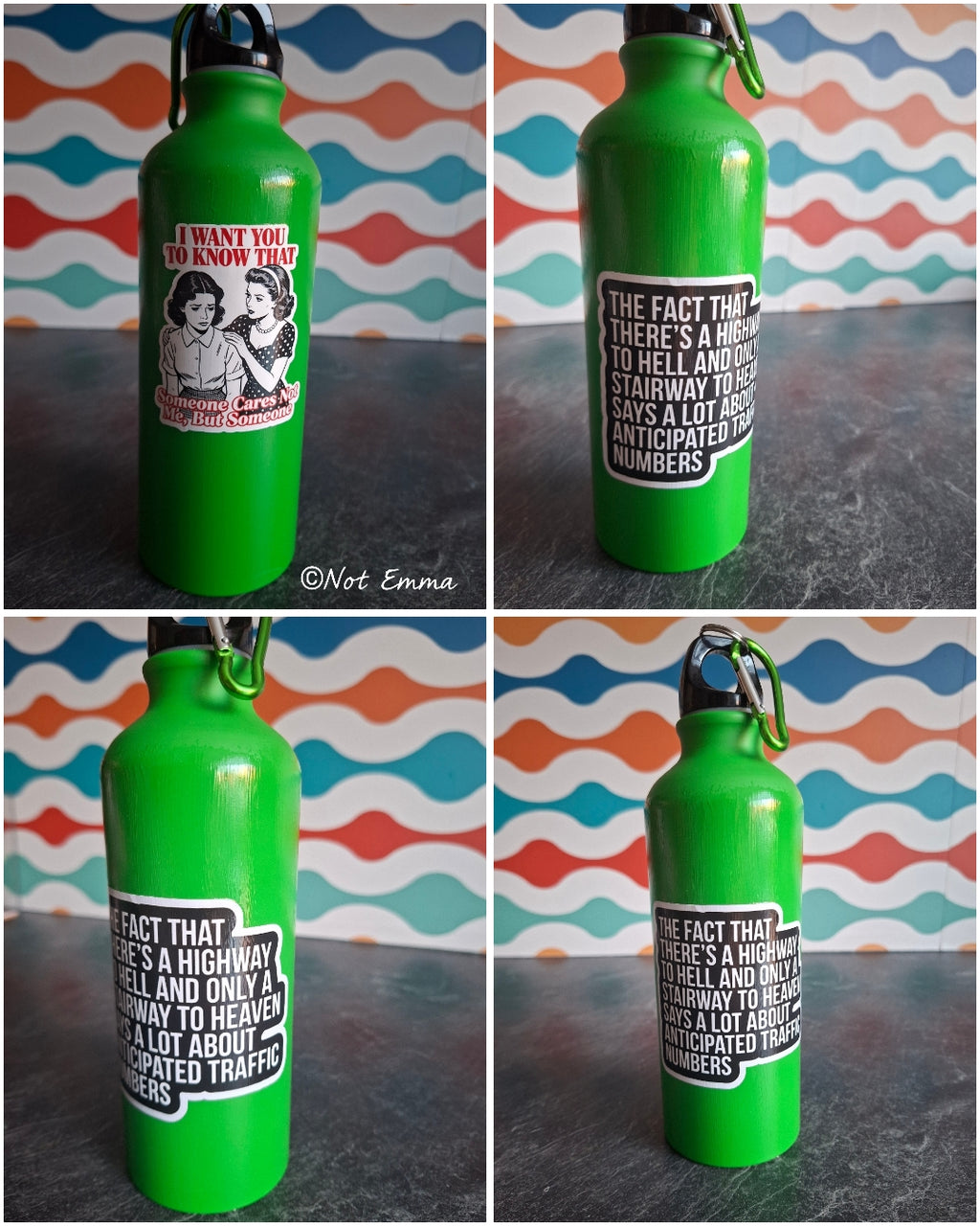 The 'Ultimate Cynic' water bottle 540ml