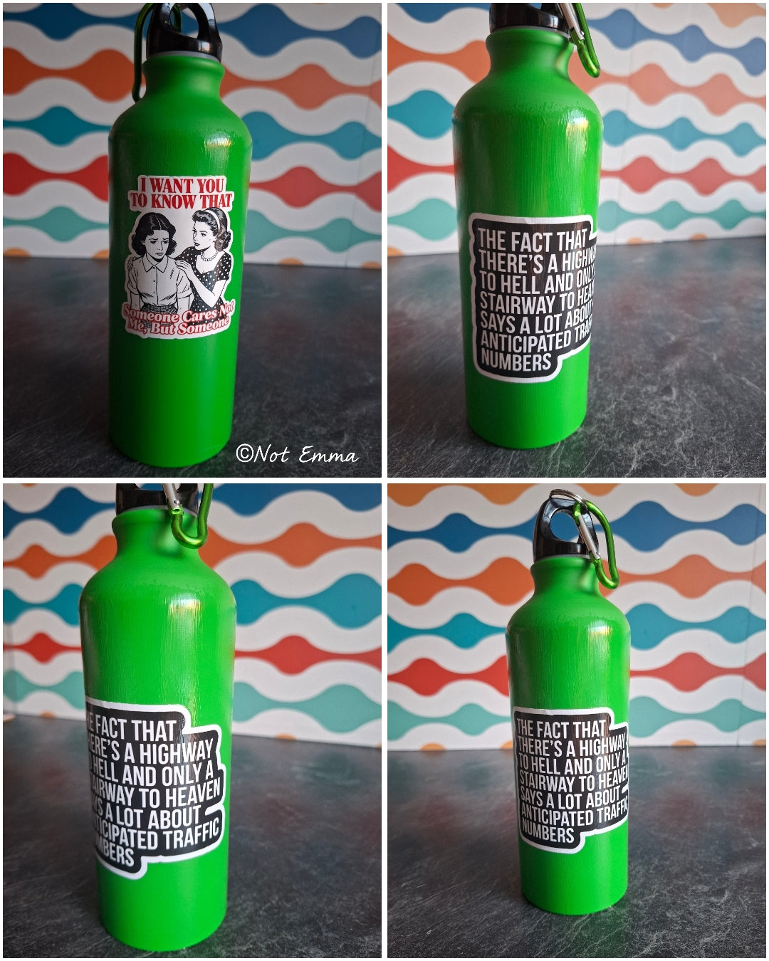 The 'Ultimate Cynic' water bottle 540ml