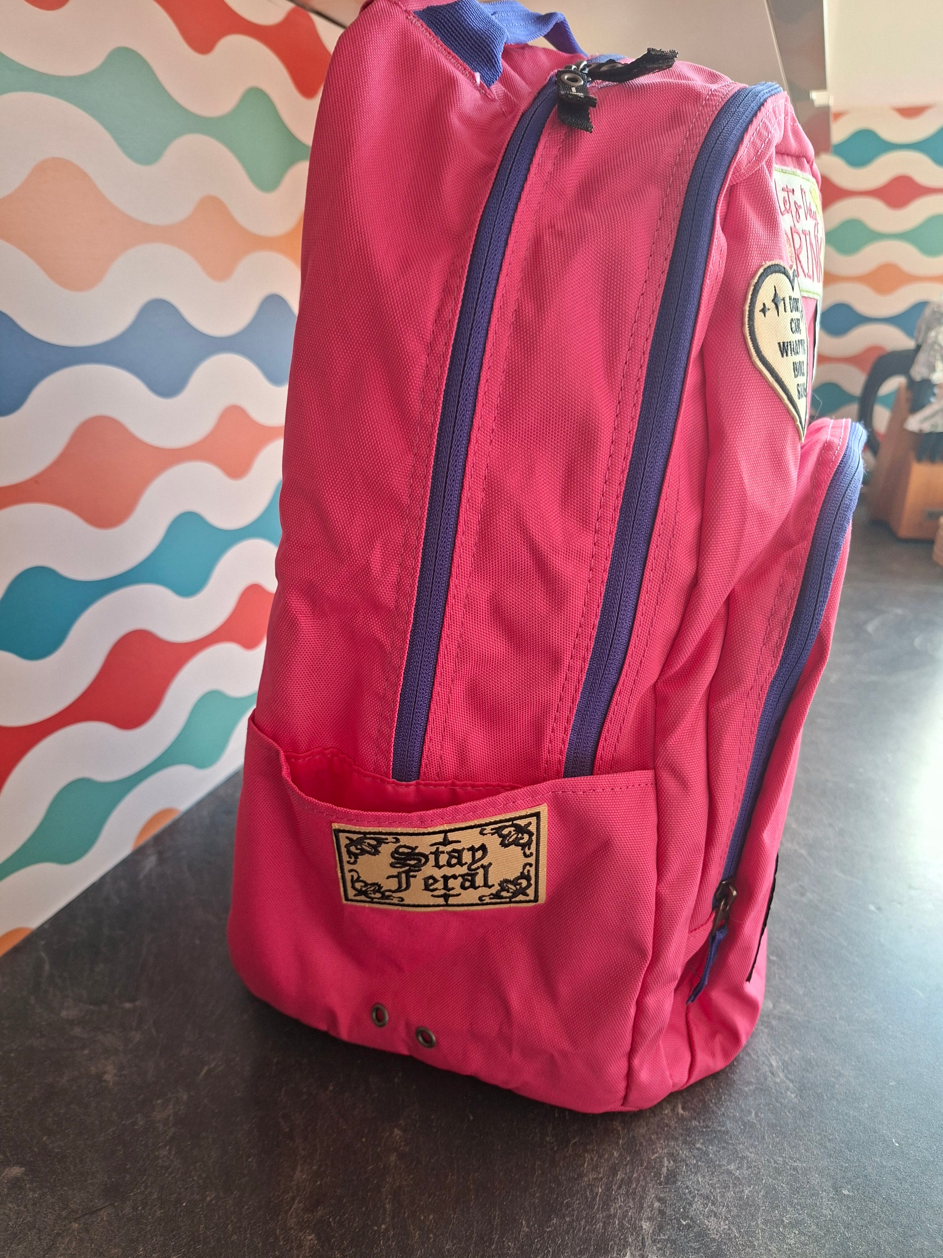 The "Barbie Goes Rogue" backpack
