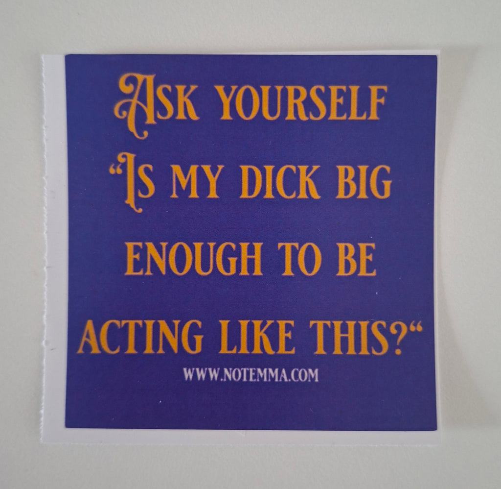 The "Audit The Ego" Sticker
