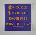 The "Audit The Ego" Sticker