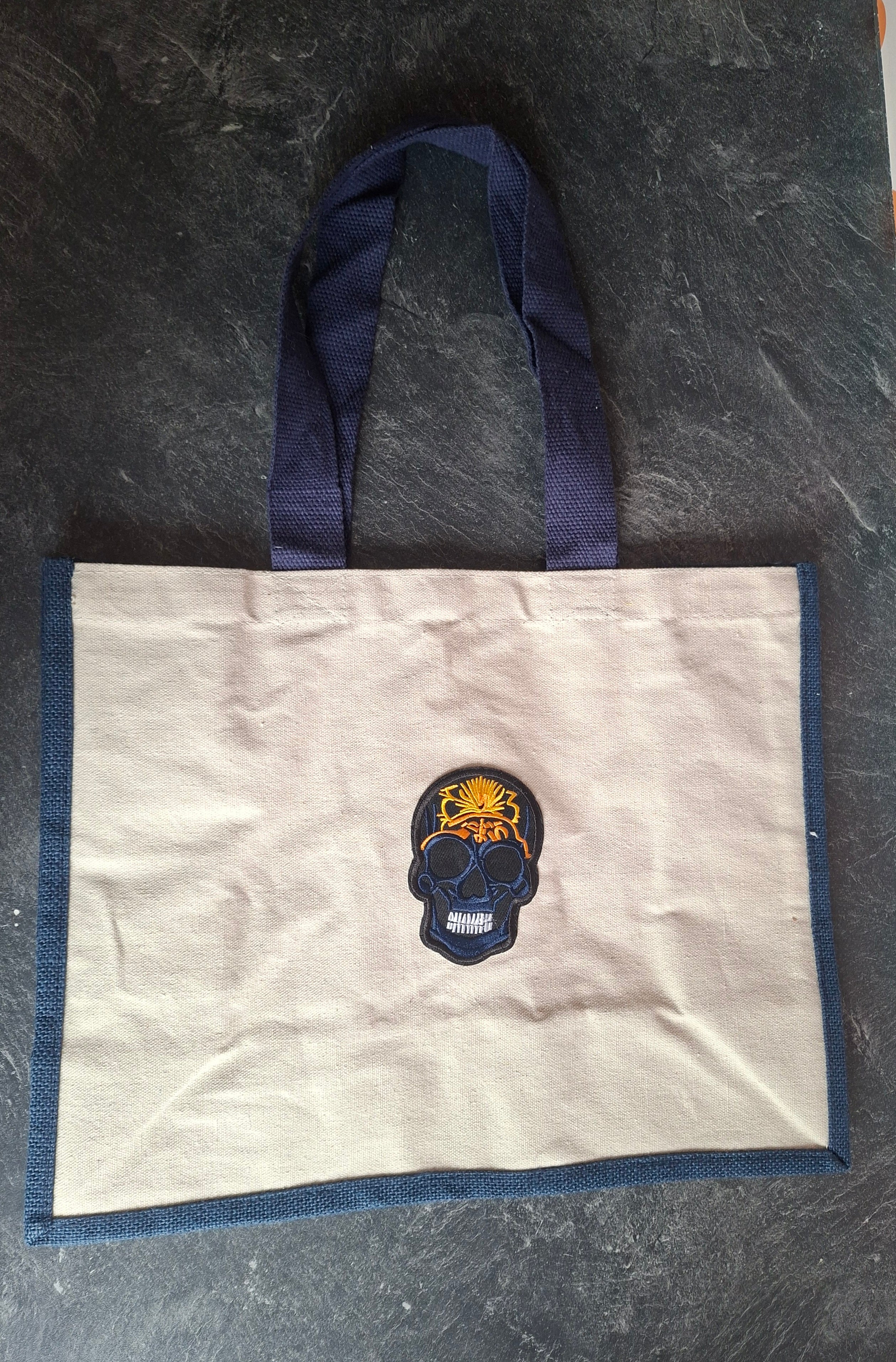 The "Maximum Chaos" Punk Rock Jute Tote