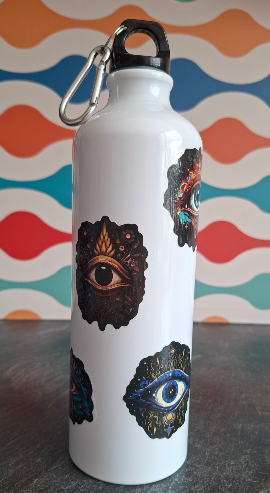 The "Ward Off Bad Vibes & Worse People" water bottle 540ml