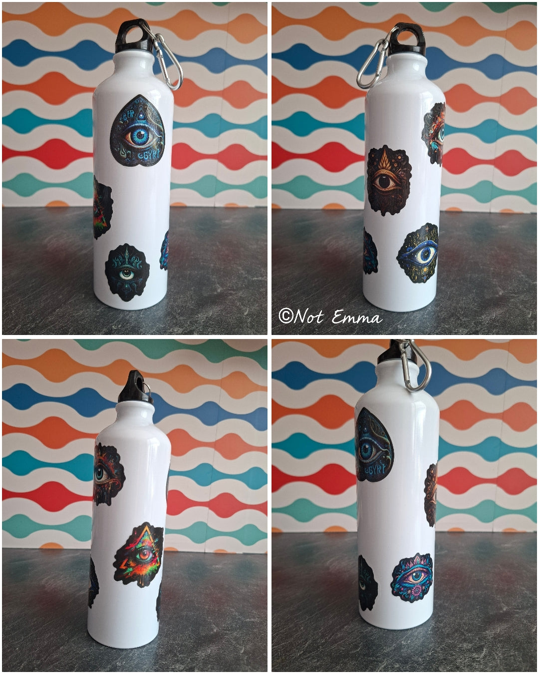 The "Ward Off Bad Vibes & Worse People" water bottle 540ml