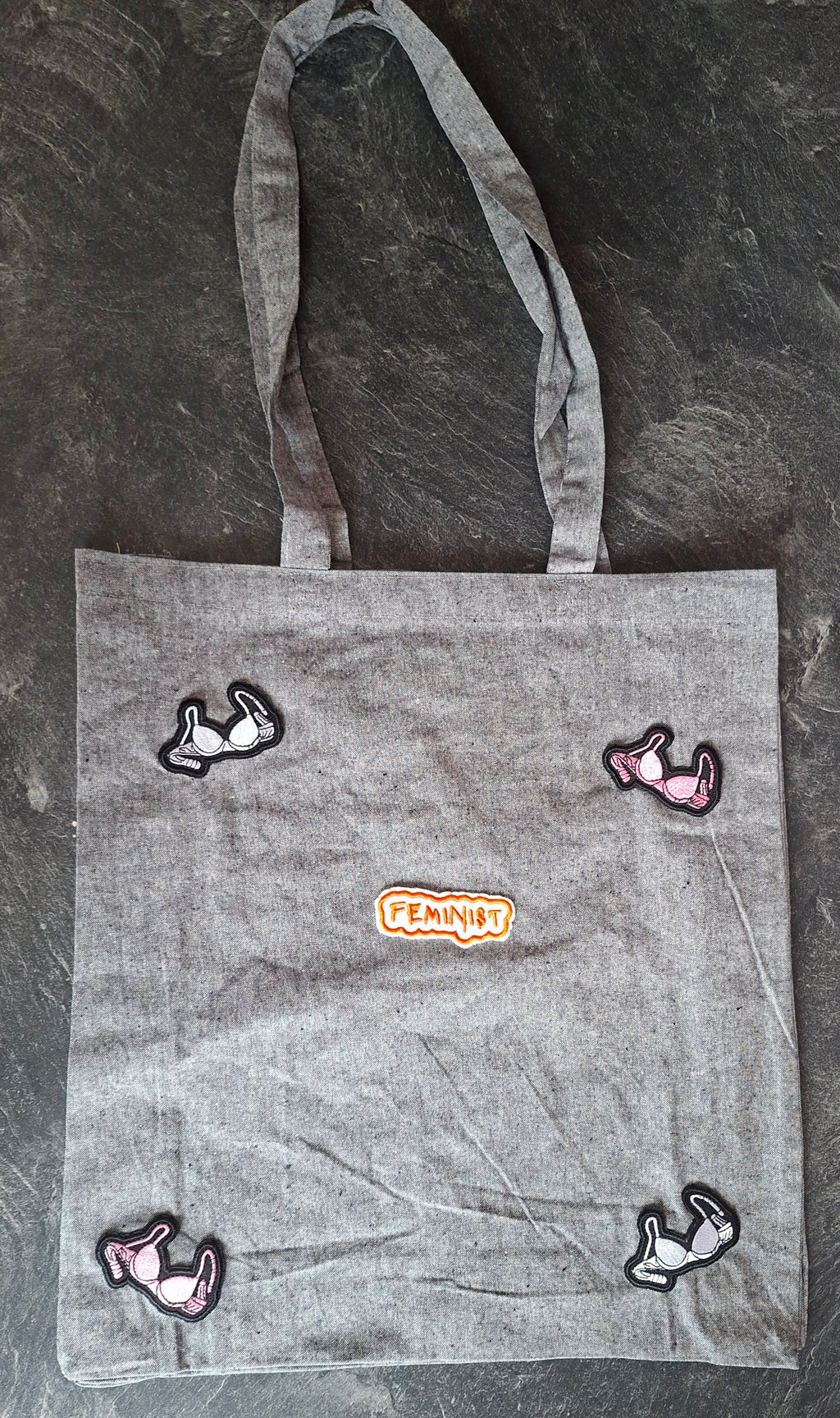 The "Support System" Feminist Cotton Tote Bag