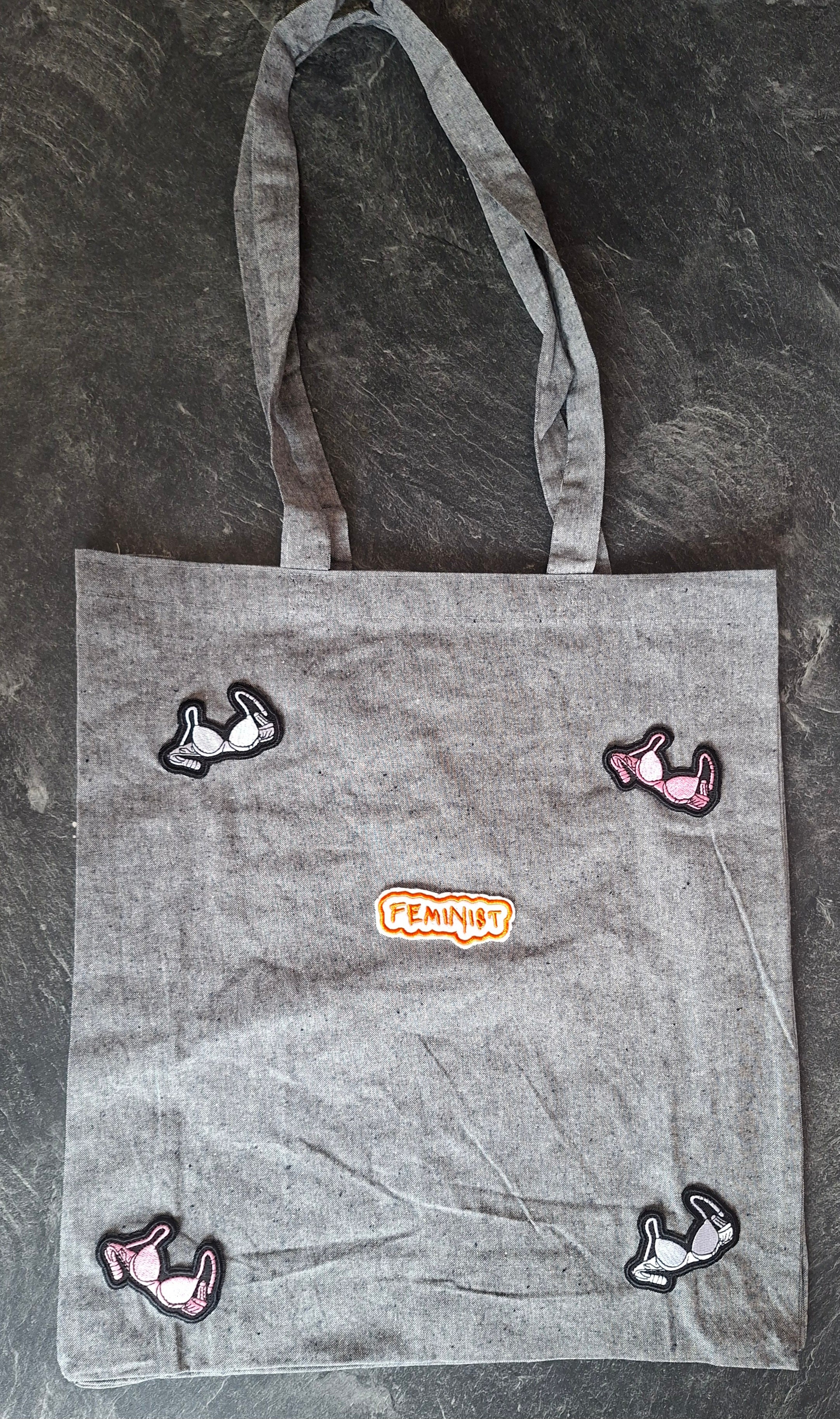The "Support System" Feminist Cotton Tote Bag
