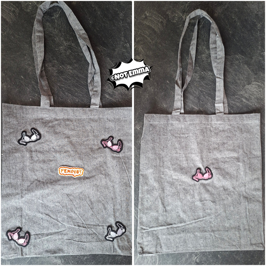 The "Support System" Feminist Cotton Tote Bag