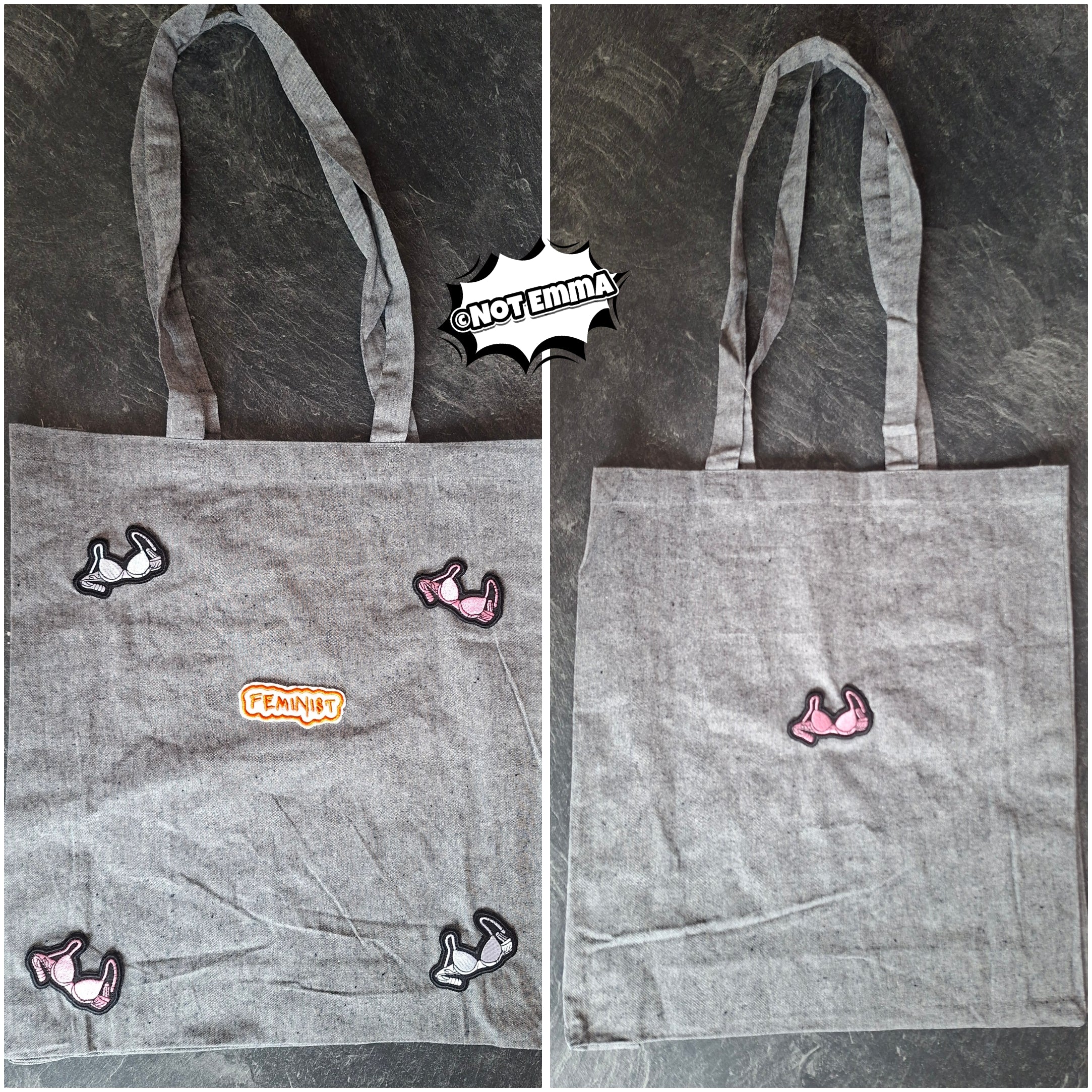The "Support System" Feminist Cotton Tote Bag