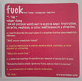 The "Linguistic Fuck Masterclass" Sticker