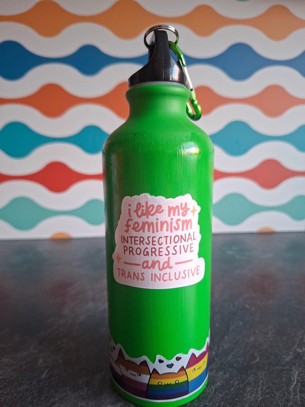 The 'Feminist & Queer' water bottle 540ml