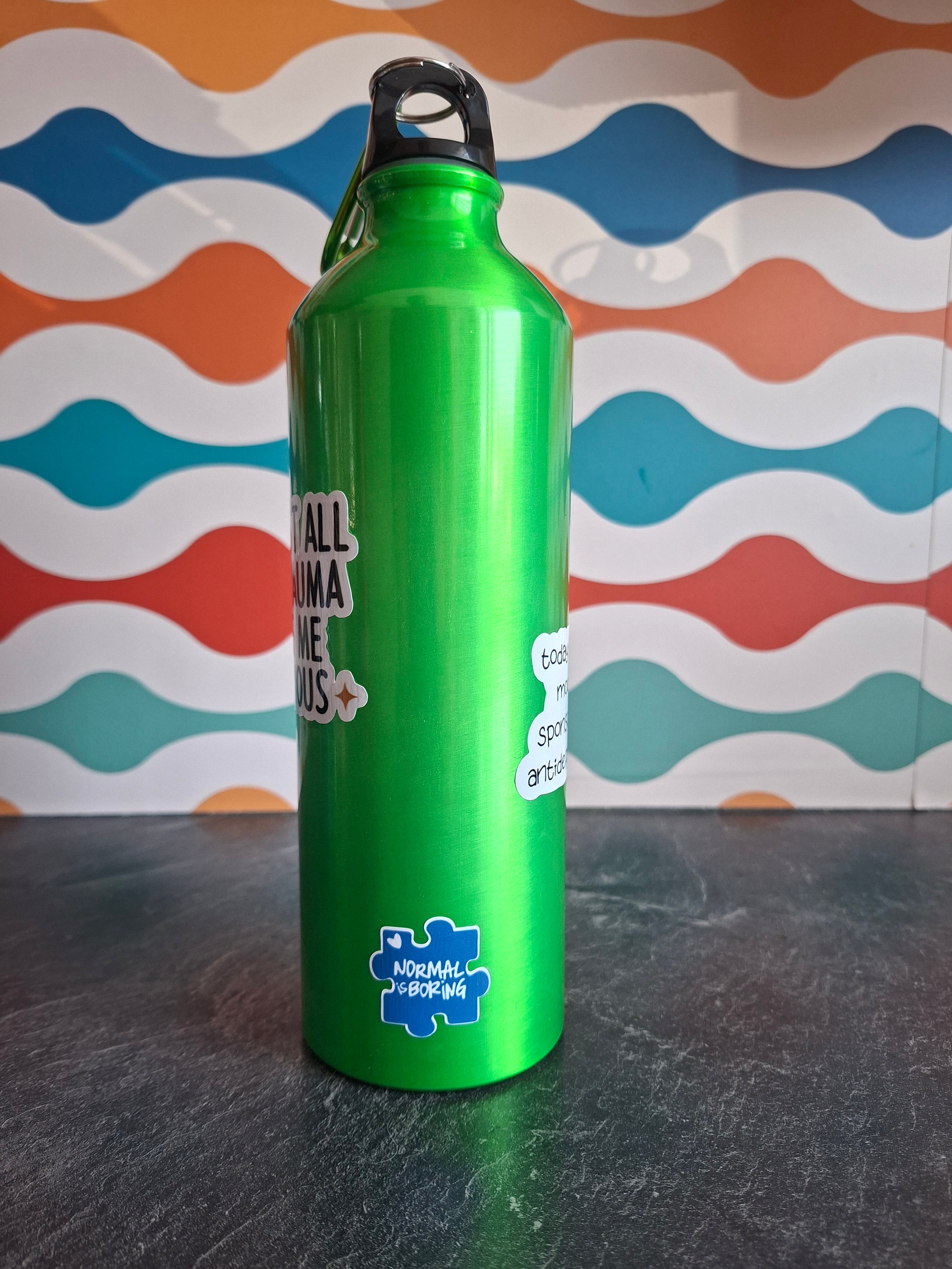 The "Chemically Balanced & Hilarious" water bottle 800ml
