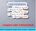 Grounding - sticker