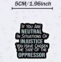 Injustice - sticker