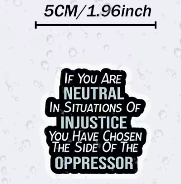 Injustice - sticker