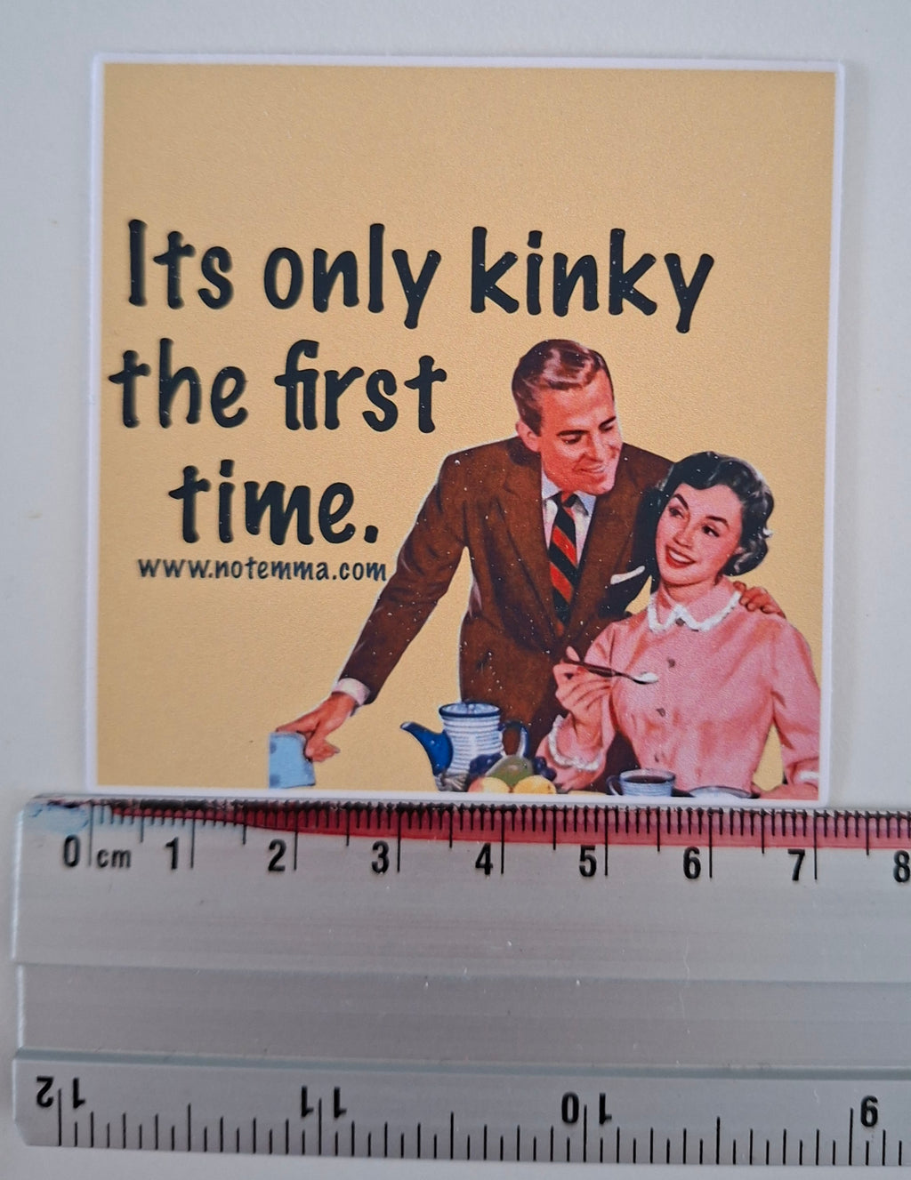 The "Vanilla Is A Myth" Sticker