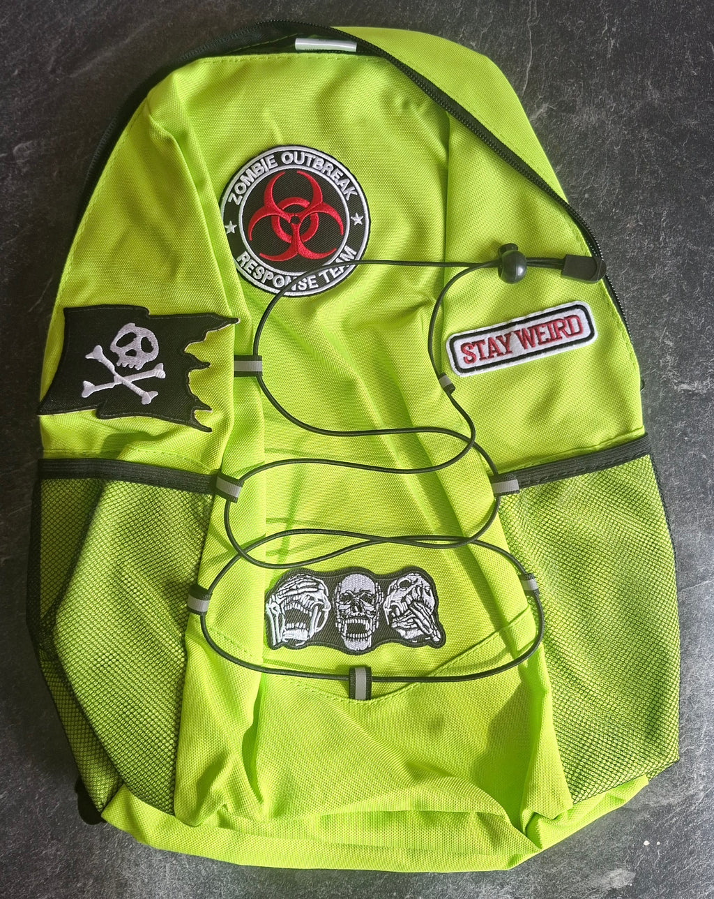 The "Dead Men Tell No Tales" backpack
